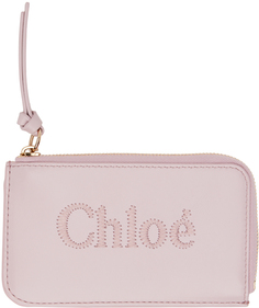 Фиолетовый кошелек Small Sense Chloé Chloe