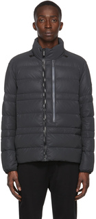 Черный пуховик Nagu Moncler