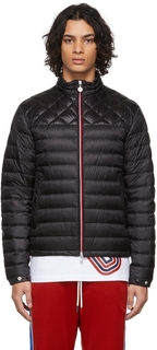 Черный пуховик Benamou Moncler