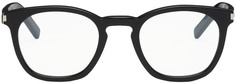 Черные круглые солнцезащитные очки SL 28 Saint Laurent