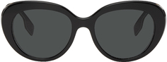 Черные круглые солнцезащитные очки Burberry