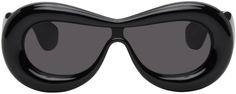 Черные солнцезащитные очки с завышенной талией Loewe