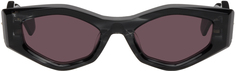 Черные солнцезащитные очки в неправильной оправе III Valentino Garavani