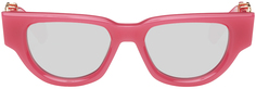 Розовые солнцезащитные очки \кошачий глаз\&quot;&quot; Valentino Garavani