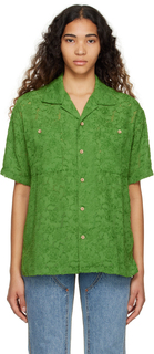 Зеленая балийская рубашка Andersson Bell