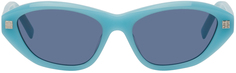 Синие солнцезащитные очки «кошачий глаз» Givenchy