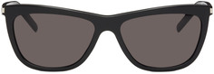 Черные солнцезащитные очки \кошачий глаз\&quot; SL 515&quot; Saint Laurent