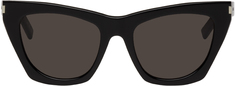 Черные солнцезащитные очки New Wave 214 Kate Saint Laurent