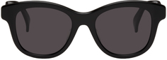 Черные овальные солнцезащитные очки Kenzo