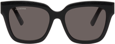 Черные квадратные солнцезащитные очки Balenciaga