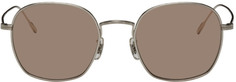 Серебряные солнцезащитные очки Adès Oliver Peoples