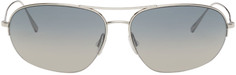 Серебряные солнцезащитные очки Kondor Oliver Peoples