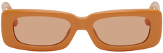 Оранжевые солнцезащитные очки Linda Farrow Edition Mini Marfa The Attico