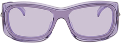 Фиолетовые прямоугольные солнцезащитные очки Givenchy
