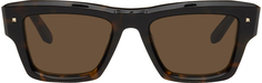 Черепаховые солнцезащитные очки XXII Valentino Garavani
