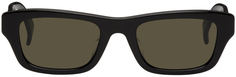 Черные прямоугольные солнцезащитные очки Kenzo