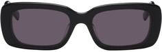 Черные прямоугольные солнцезащитные очки MCQ