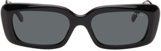 Черные прямоугольные солнцезащитные очки Hailey Bieber Edition Vogue Eyewear