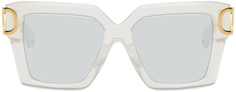 Прозрачные солнцезащитные очки в квадратной оправе I Valentino Garavani