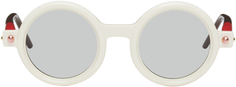 Белые солнцезащитные очки P1 Kuboraum
