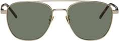 Золотые солнцезащитные очки SL 531 Saint Laurent