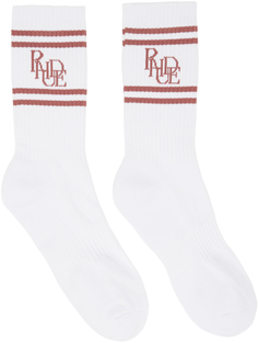 Белые носки-скрэмблер Rhude