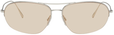 Серебряные солнцезащитные очки Kondor Oliver Peoples