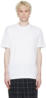 Белая футболка с круглым вырезом Acne Studios