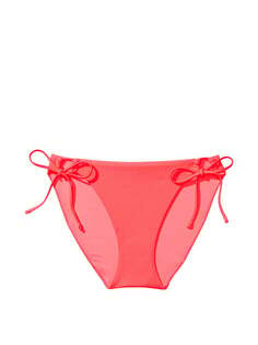 Плавки бикини Victoria&apos;s Secret Swim Mix-and-Match Side-Tie, светло-красный