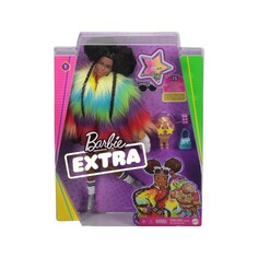 Кукла Barbie Extra в красочной куртке GVR04