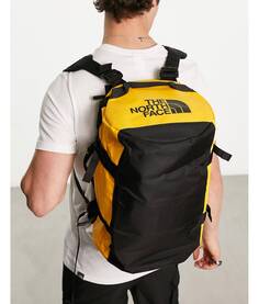 Очень маленькая спортивная сумка The North Face Base Camp объемом 31 л желто-черного цвета