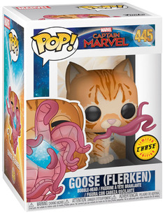 Фигурка Funko Pop! Marvel: Captain Marvel - Goose (Flerken) Closed Mouth Chase Limited Edition