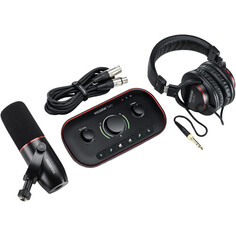 Динамический Микрофон Focusrite Two Studio Dm2 и Hp60V, черный
