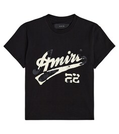 Футболка Amiri 22 из хлопкового джерси Amiri, черный