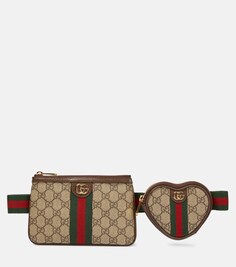 Поясная сумка Ophidia GG Supreme Gucci, разноцветный