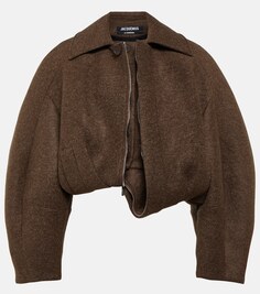 Куртка Le Manteau Feltro JACQUEMUS, коричневый