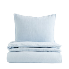 Комплект односпального постельного белья H&amp;M Home, голубой