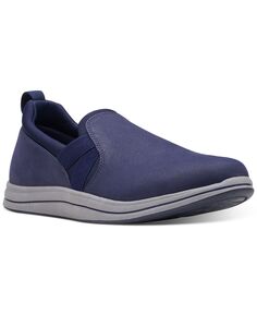 Кроссовки без шнуровки Breeze Bali Cloudsteppers Clarks, синий