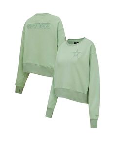 Женский зеленый пуловер Dallas Cowboys нейтрального цвета свитшот Pro Standard, зеленый