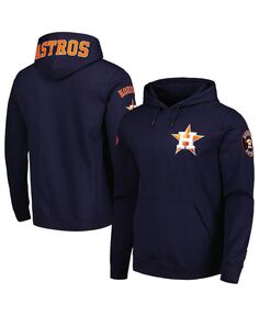 Мужской темно-синий пуловер с капюшоном и логотипом Houston Astros Team Pro Standard
