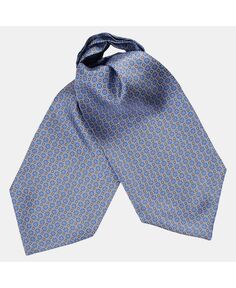 Trebbiano — шелковый галстук Ascot для мужчин — небесно-голубой Elizabetta