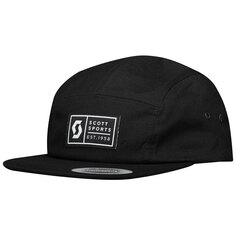 Бейсболка Scott 5-Panels, черный