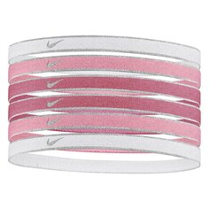 Повязка на голову Nike Swoosh Sports 6 Pk Metallic, розовый