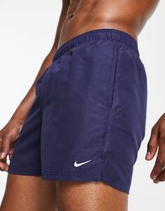 Темно-синие шорты Nike Swim Volley 5 дюймов