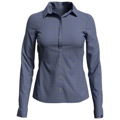 Рубашка с длинным рукавом Odlo Kumano Check, синий