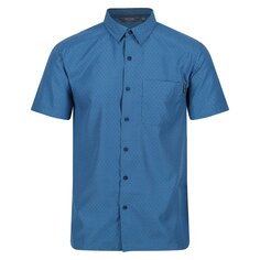 Рубашка с коротким рукавом Regatta Mindano VI Dotted, синий