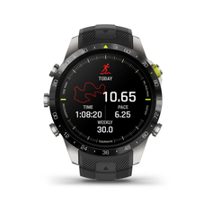 Умные часы Garmin MARQ Athlete Gen 2, 46 мм, Wi-Fi, черный