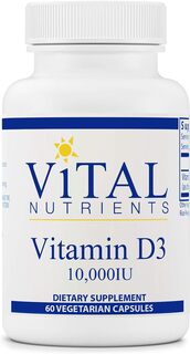 Витамин D3 Vital Nutrients Vitamin 10 000 МЕ, 60 капсул