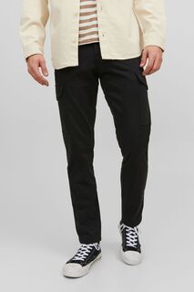Узкие брюки-карго JACK &amp; JONES, черный