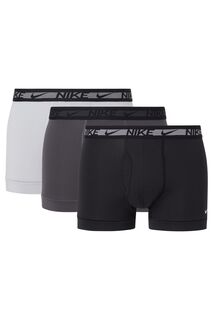 Комплект из 3 пар обтягивающих боксеров Dri-Fit Micro Calvin Klein, черный